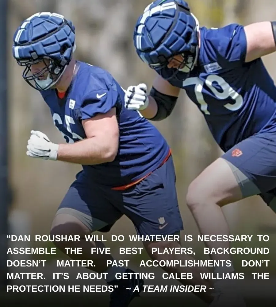 Chicago Bears Drop a Bombshell Move on the Offensive Line in Preseason Practice!