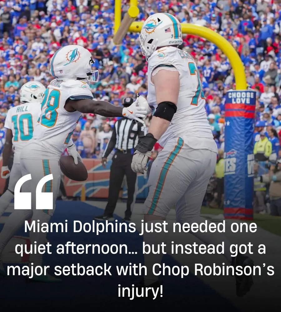 Miami Dolphins First-Round Pick Carted Off the Field