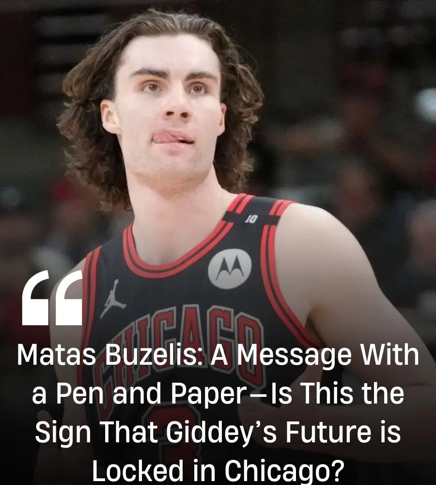 Matas Buzelis Hints at Josh Giddey’s Contract Situation in Cryptic Instagram Story
