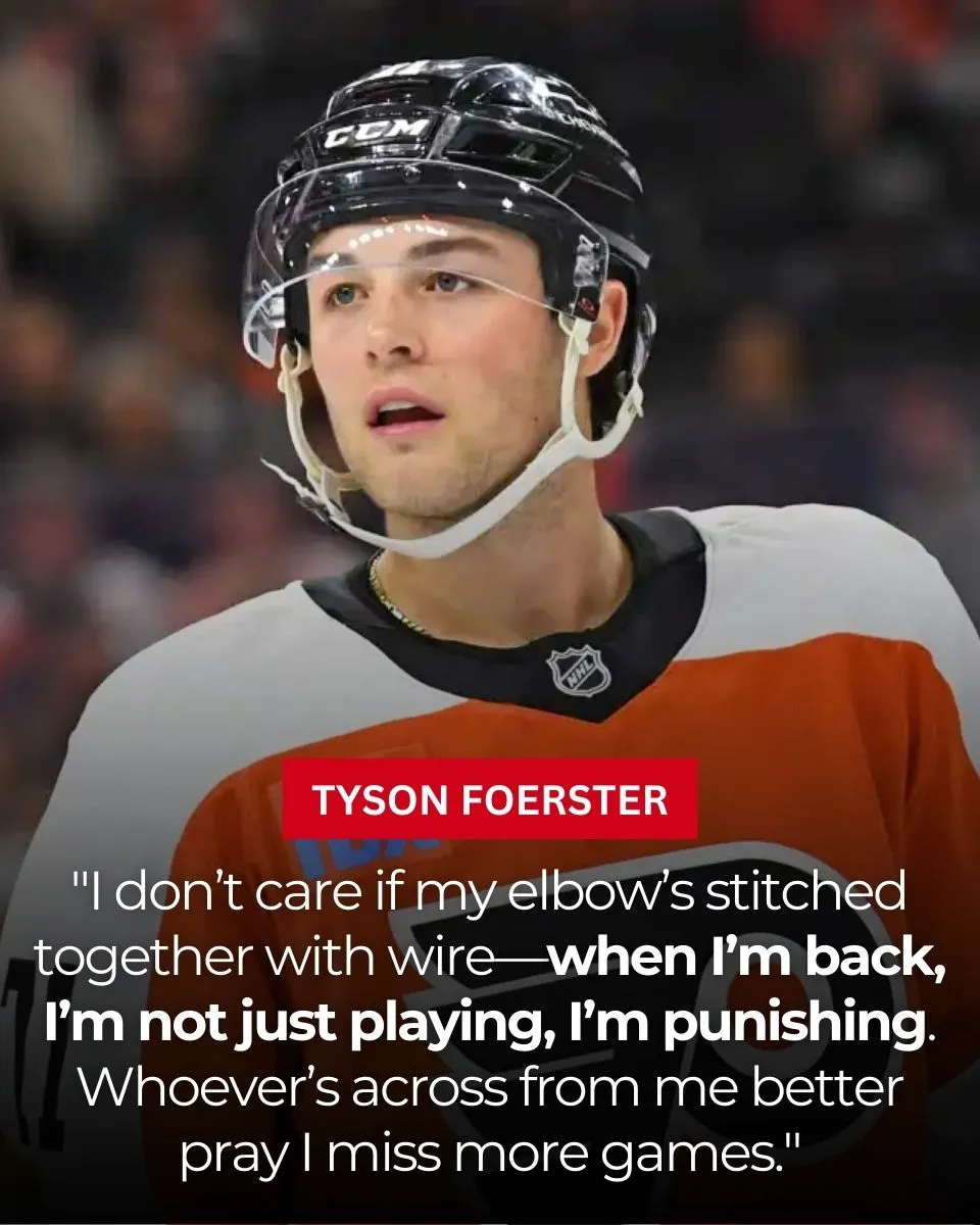 Foerster could miss start of Flyers season due to elbow infection