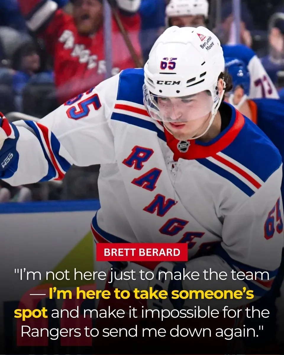Brett Berard Eying Perminant Role With Rangers