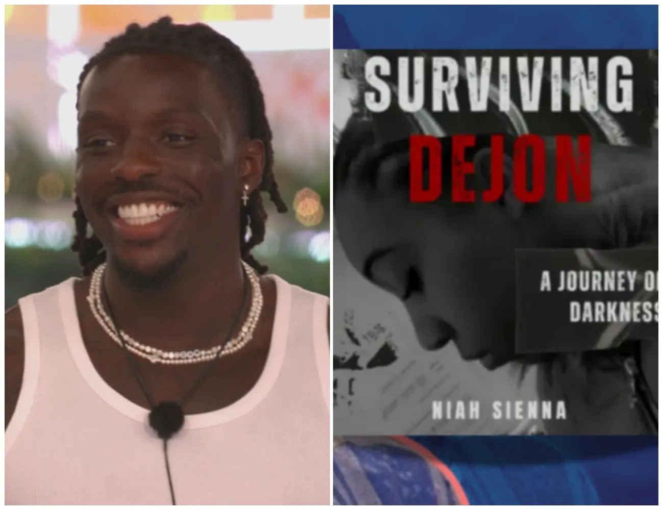 ‘It sent shivers down my spine’ — the explosive claims in Surviving Dejon, a 73-page book by Love Island star’s brother’s sister detailing toxic control, cruelty and heartbreak… and the statement he’s issued in response - suong