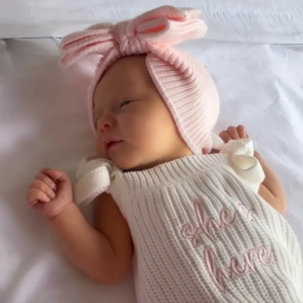 TOWIE star becomes a dad for the FIFTH time — as he shares emotional first photos of newborn daughter and teases her unique name in heart-melting post - suong