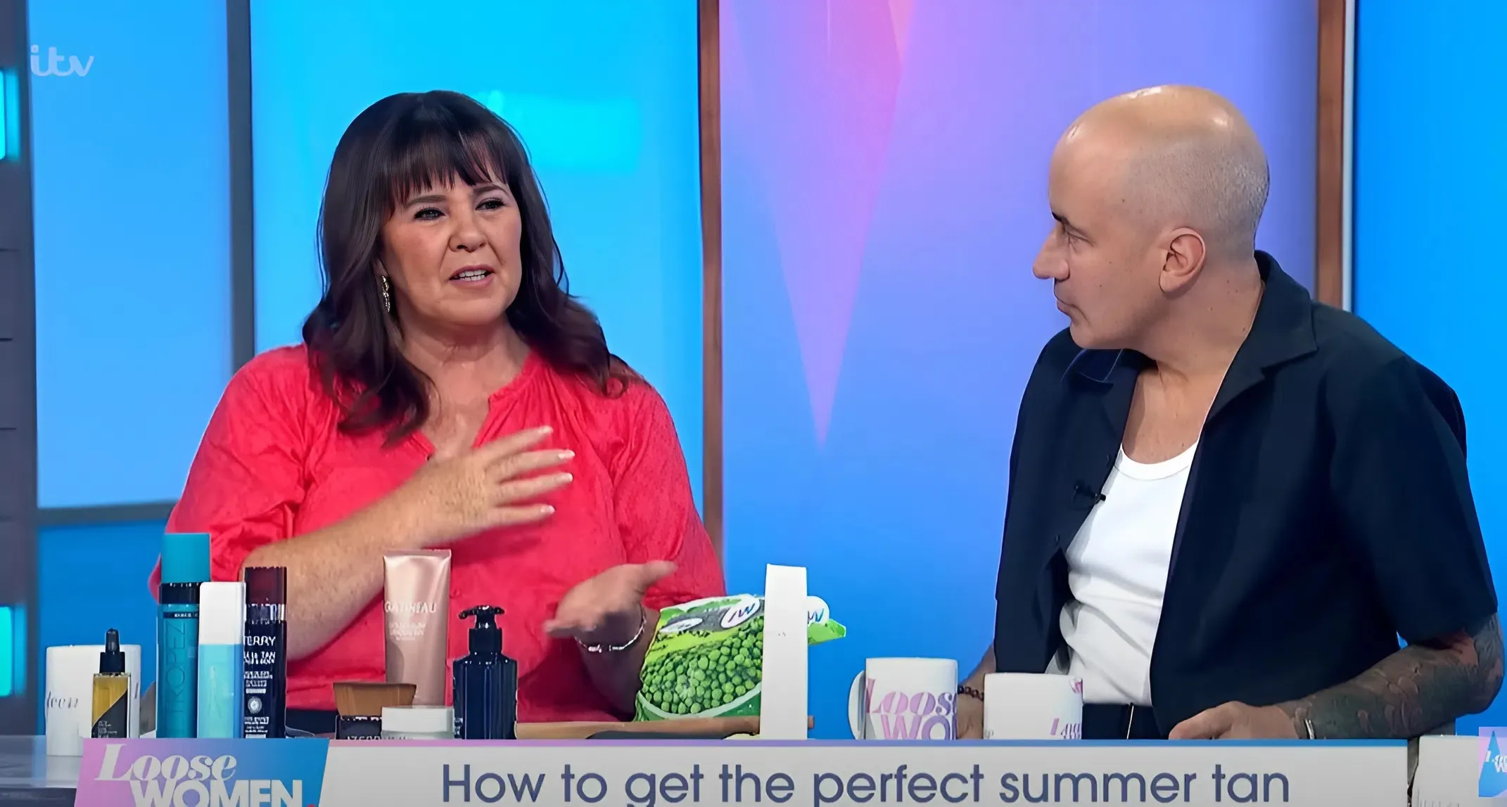 James Read Reveals Game-Changing Secrets for the Perfect Tan on Loose Women trucc