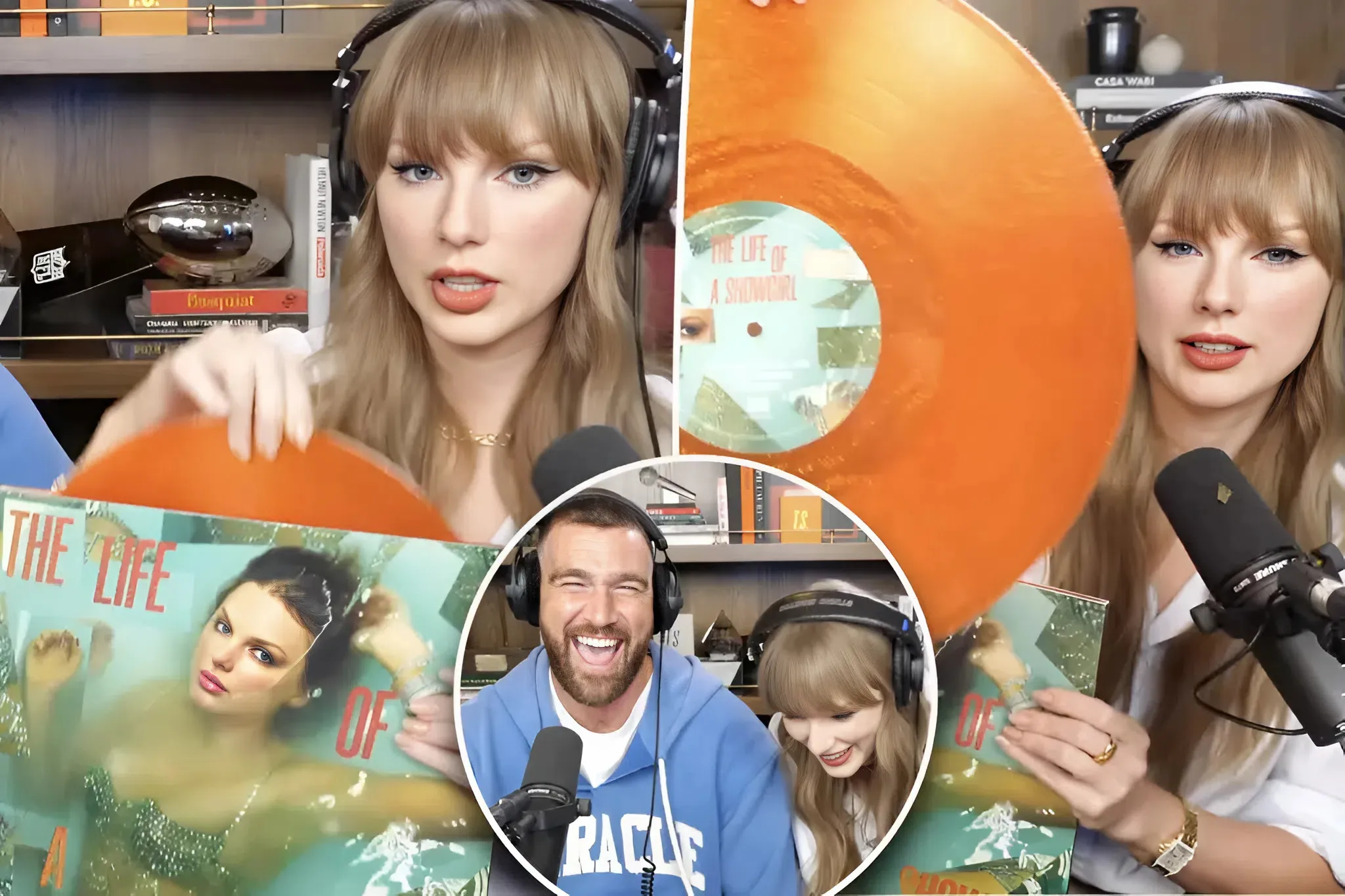 Taylor Swift live updates: 'Life of a Showgirl,' 'New Heights' podcast debut 'breaks the internet'