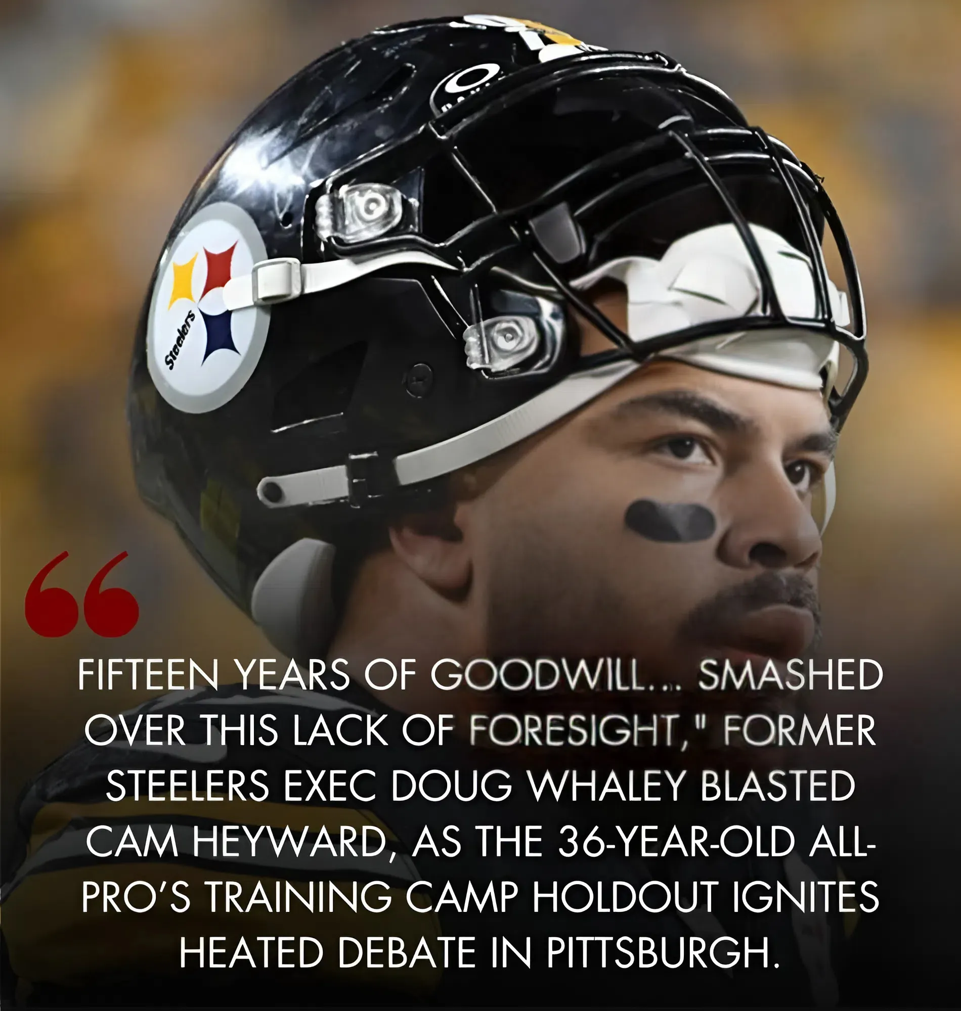 Former Steelers Exec. Calls Out Cam Heyward Over Contract Dispute: 'Abject Failure'