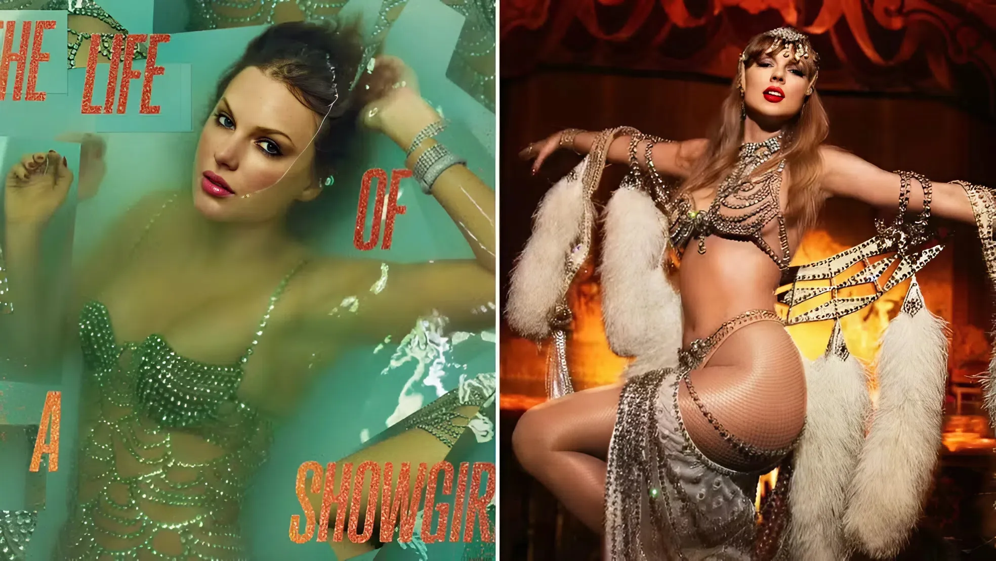 Taylor Swift unveils the VERY sexy cover for new album The Life Of A Showgirl... and reveals release date