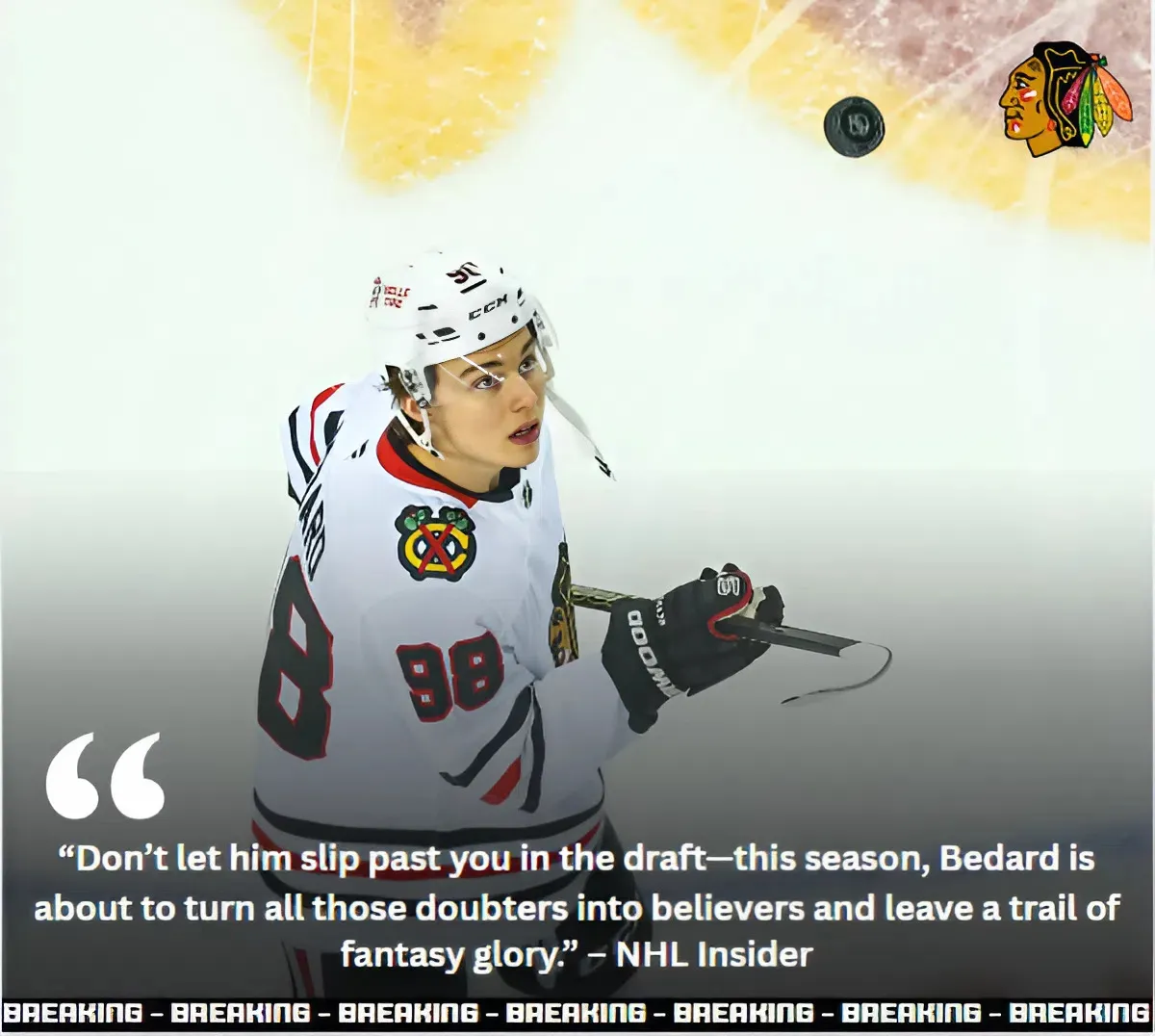 Connor Bedard Could Win You A Fantasy Hockey Championship In 2025-26