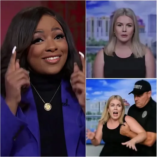 THIS JUST HAPPENED!!! Jasmine Crockett CALLS SECURITY to REMOVE Karoline Leavitt After Explosive Revelation on Air — What Was Said That Shook the Entire Studio?