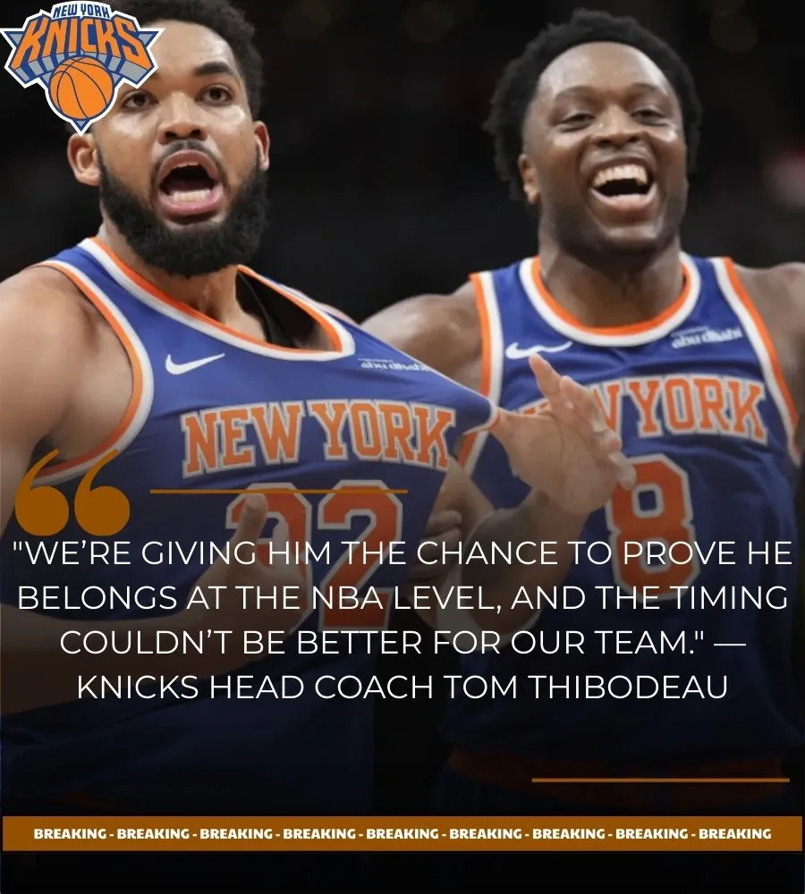 New York Knicks Promote G-League Standout Jalen Wilson Amid Injuries, Eyeing Immediate Impact