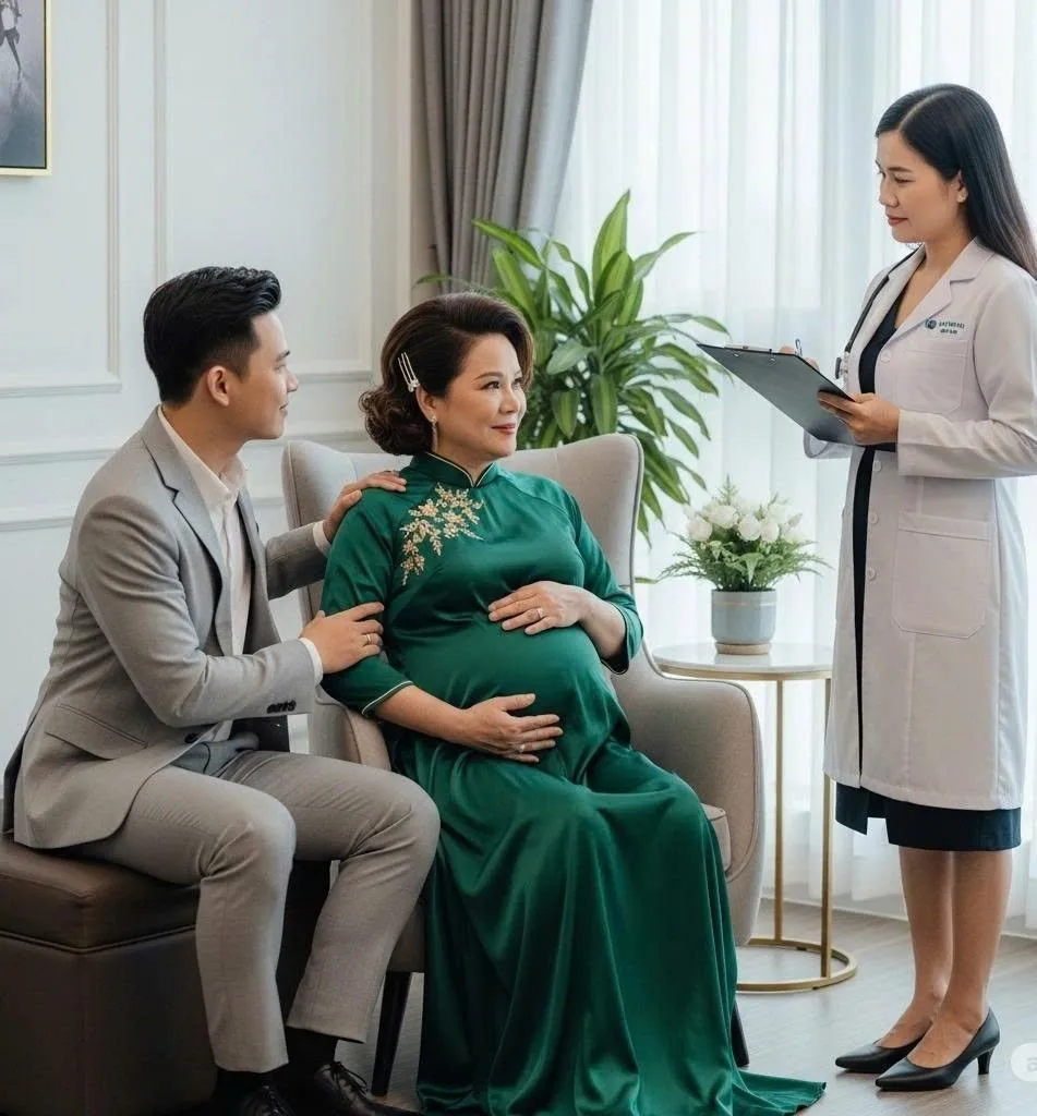 Lấy vợ 62 tu ổ i còn tôi là trai tân chỉ mới 36t, đến lúc vợ thông báo mang th a i