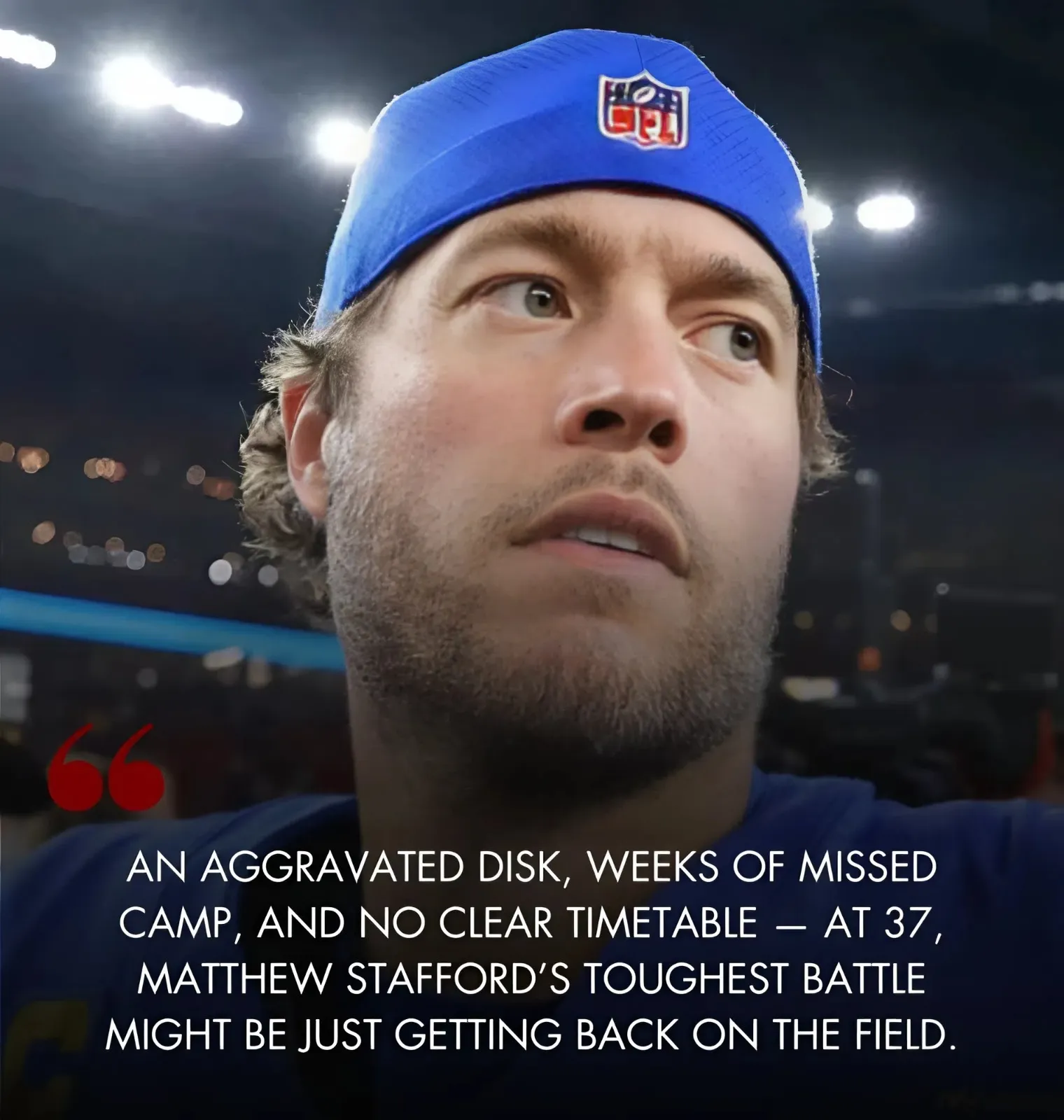 Ex-Lions QB Matthew Stafford Gets More Concerning News