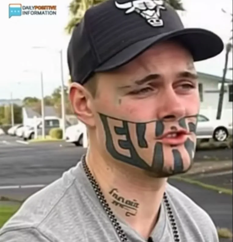 Unemployed Dad With Disturbing Face Tattoo Begs For Job On Facebook