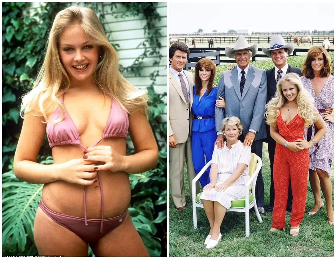 Charlene Tilton, 66, was Dallas’s flirty but spoiled blonde Lucy Ewing in the hit ’70s oil baron drama — SEE HER NOW at Southfork reunion looking stunningly different decades after her TV heyday - suong