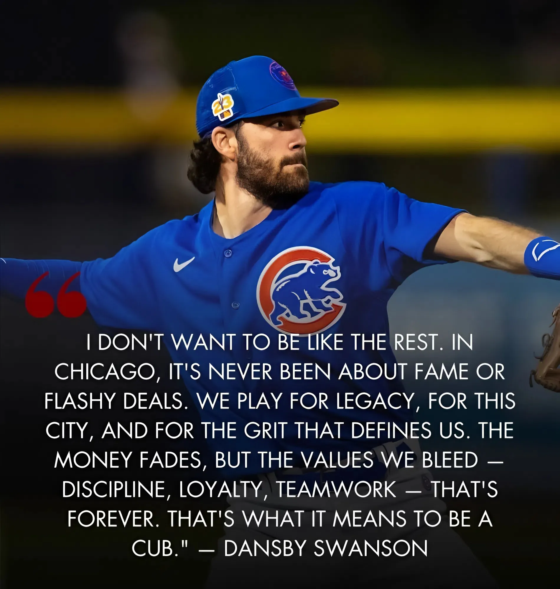 Not Just a Game: How Dansby Swanson is Redefining What It Means to Be a Cub