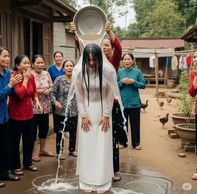 Ngay ngày đầu tiên về làm dâu, em chồng đổ cả một chậu nước bẩn lên người tôi, khi biết được nguyên nhân thì mặt tôi trắng bệch