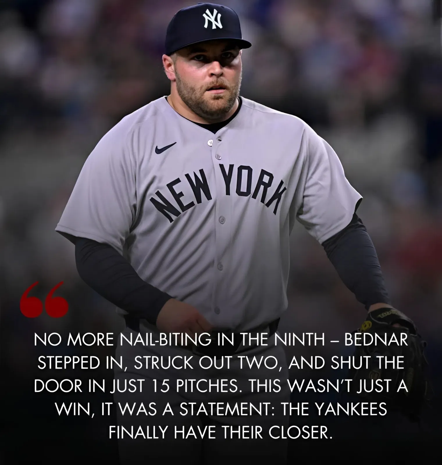 Yankees' new closer was a genius deadline acquisition