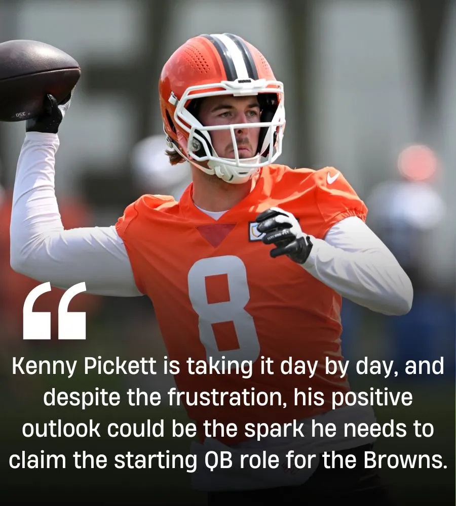 Browns QB Kenny Pickett Shares Encouraging Message About His Injury