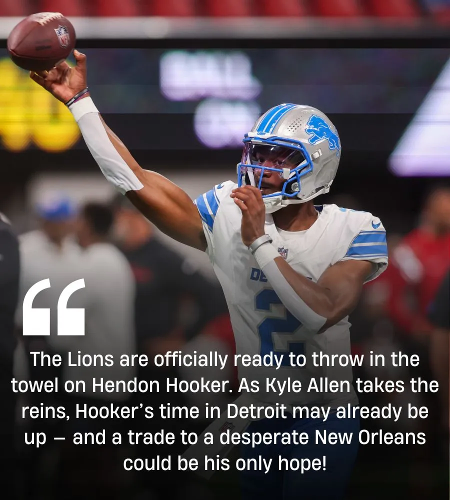 Lions Give Up on Young QB — Shipped to NFC South in Surprise Trade Proposal