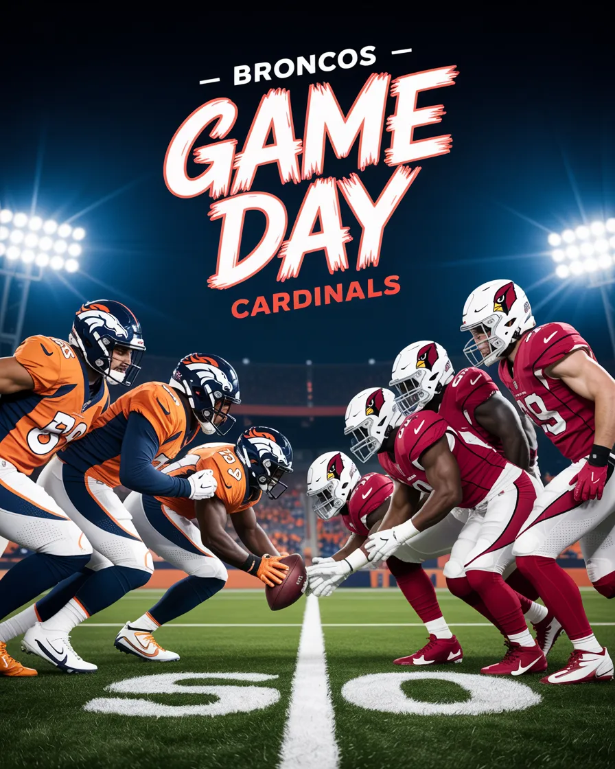 How to watch, listen and live stream Denver Broncos vs. Arizona Cardinals