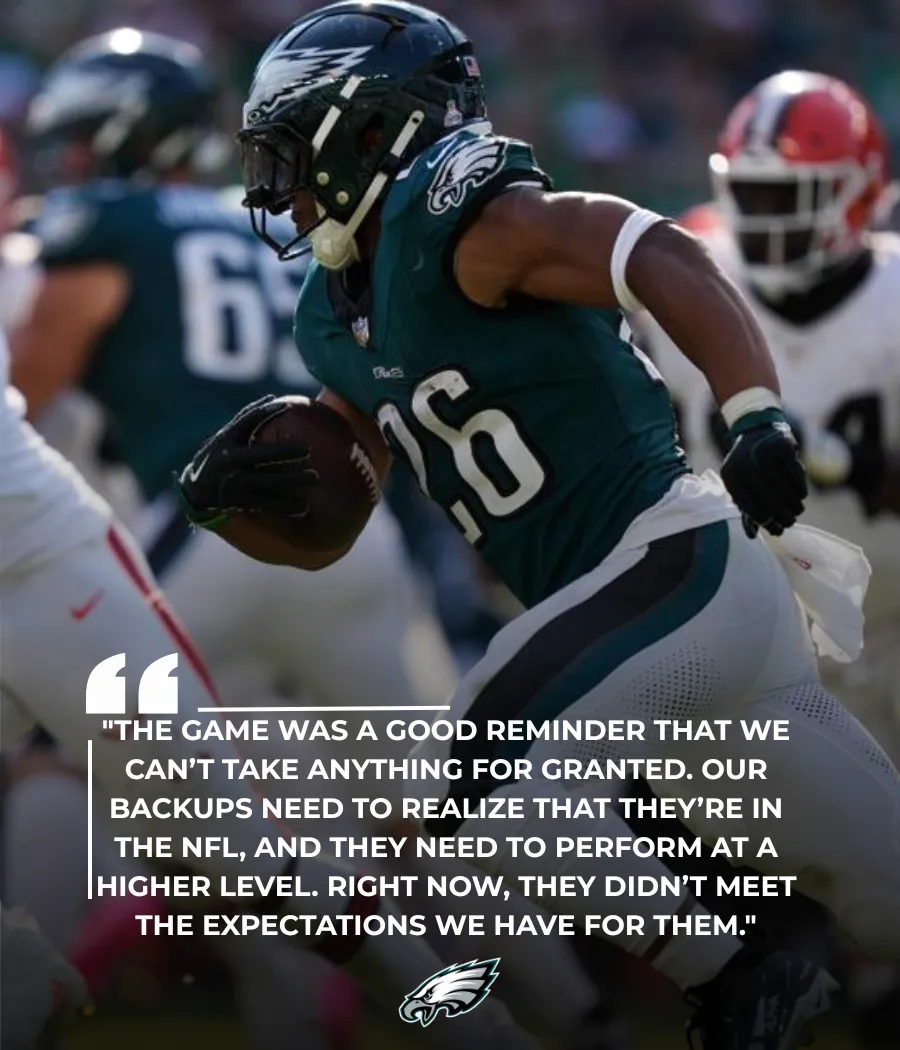 Eagles Backups Not Up To Task In Preseason Loss To Browns