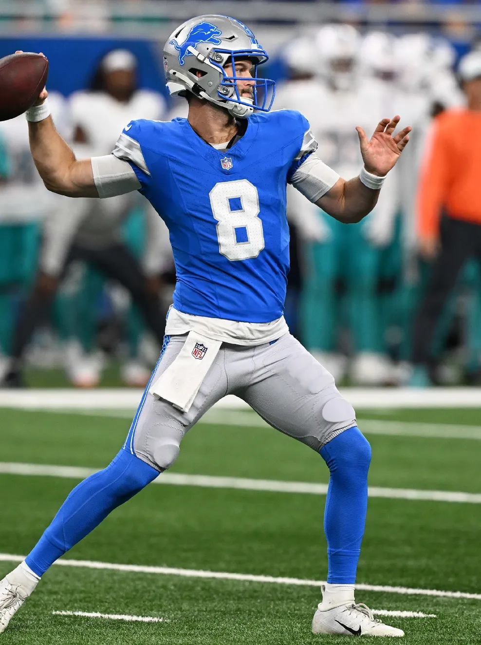 Lions' Dan Campbell says Kyle Allen is leading QB2 battle over Hendon Hooker: 'He's proven more'
