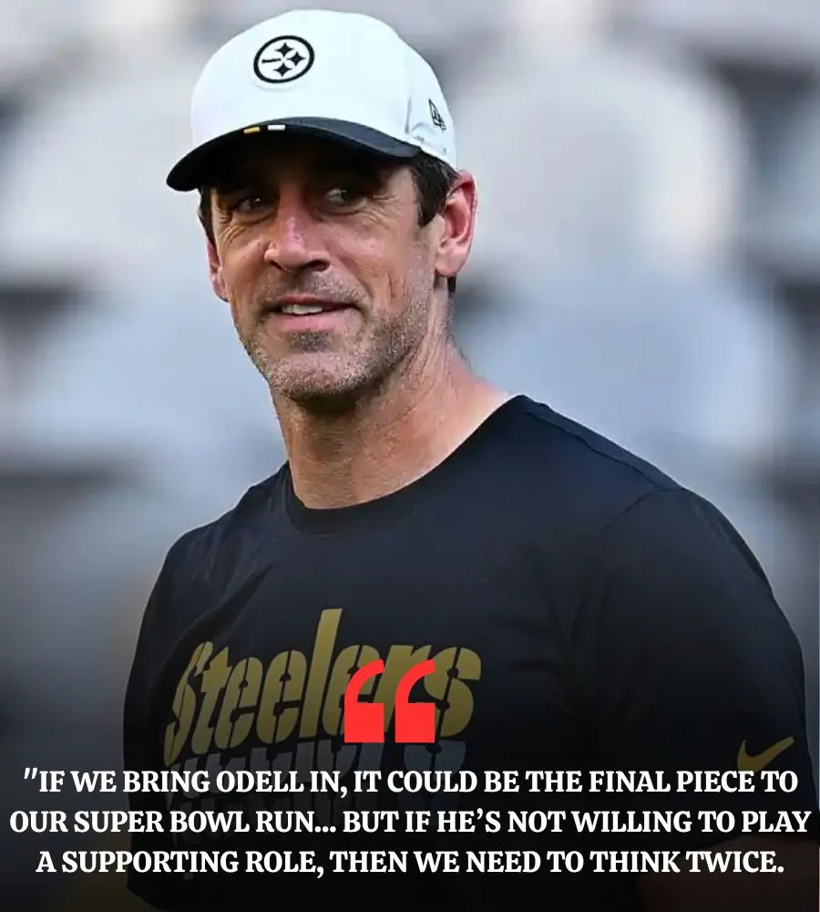 Steelers QB Aaron Rodgers ‘Had Conversations’ With 3-Time Pro Bowl WR