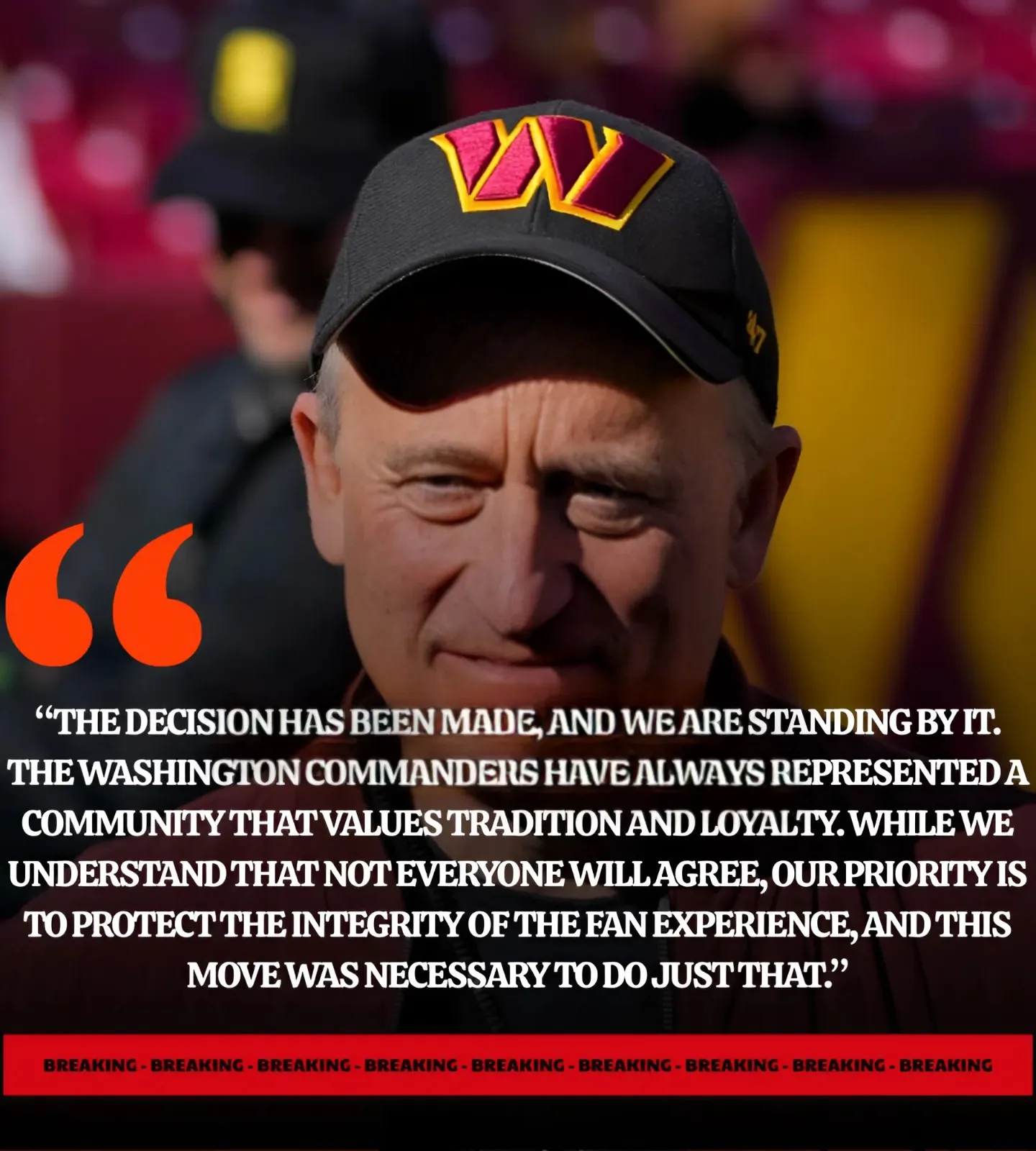BREAKING: Washington Commanders Owner Josh Harris Under Fire After Announcing Ban on Ticket Sales to LGBT Fans.