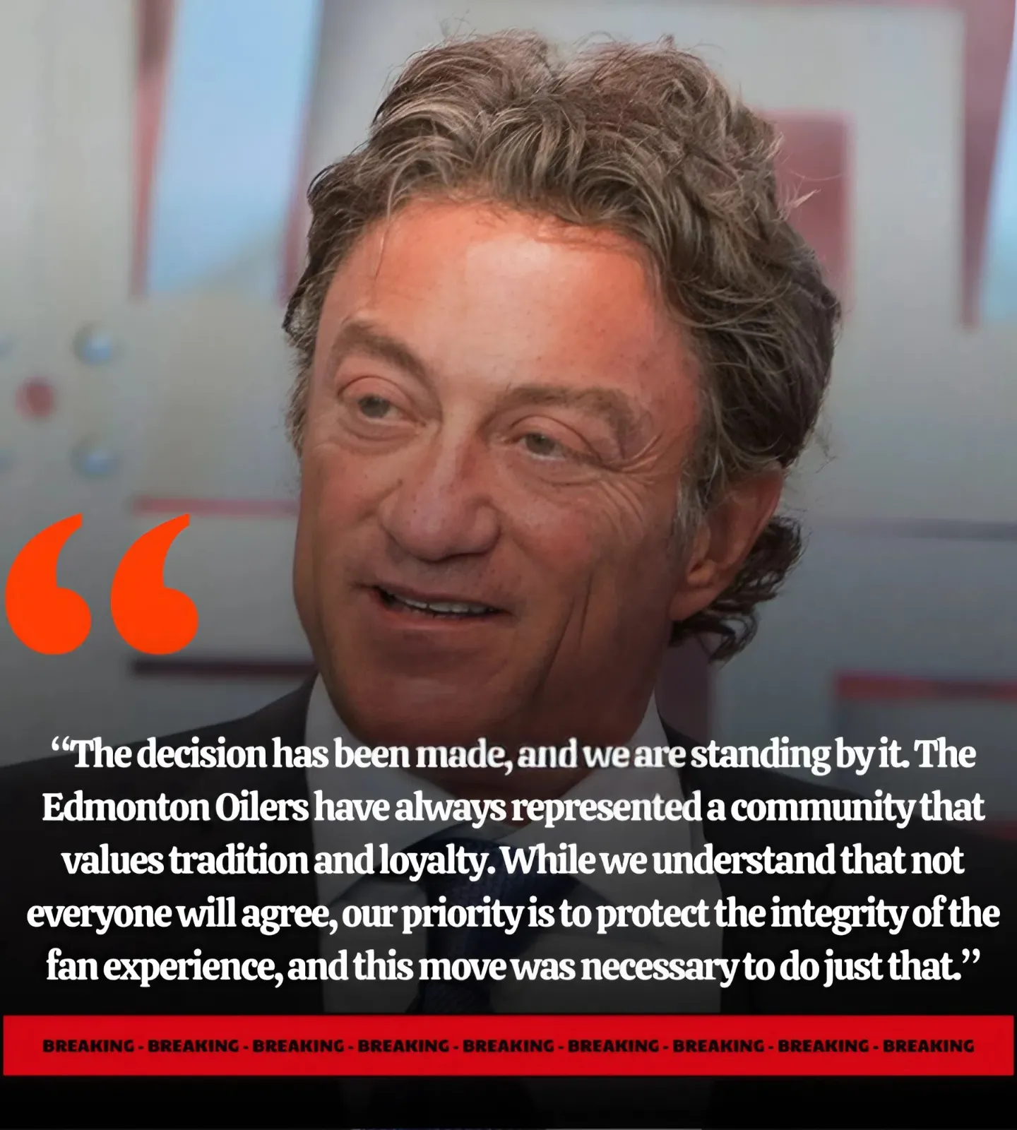 BREAKING: Edmonton Oilers Owner Daryl Katz Announces Ban on Ticket Sales to LGBT Fans.
