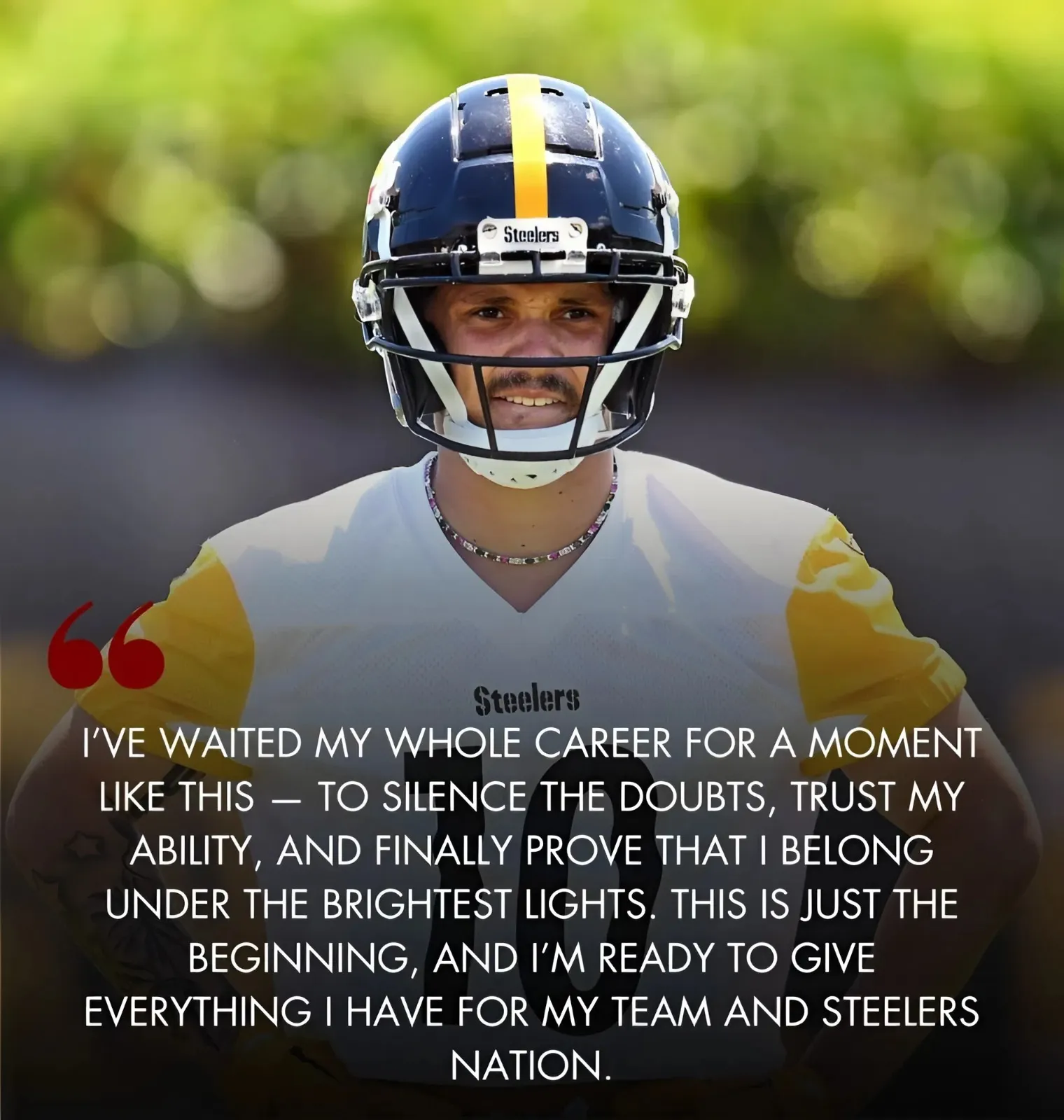 Steelers' young star is skyrocketing up depth chart after big night