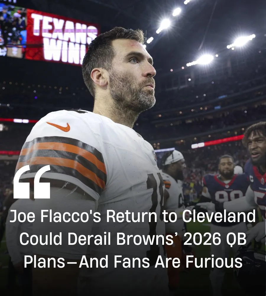 Browns Urged to Make Surprising Move With QB Joe Flacco