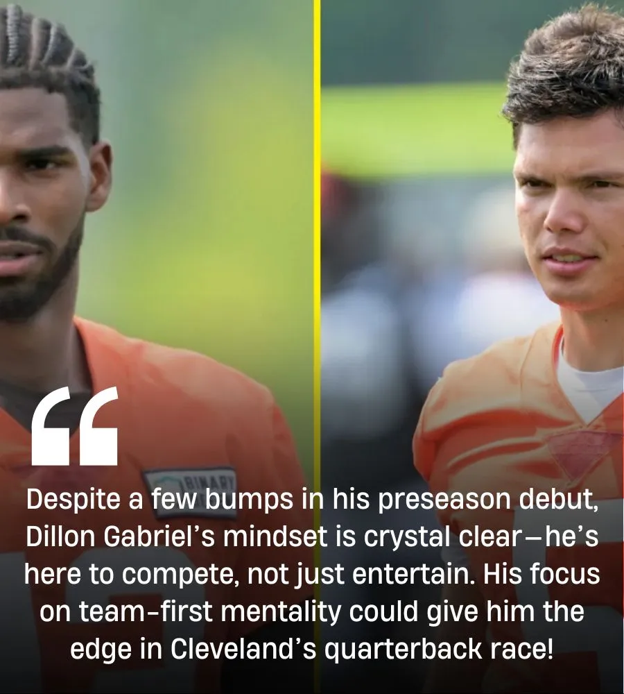 Browns QB Dillon Gabriel Clears Air on Shedeur Sanders Controversy