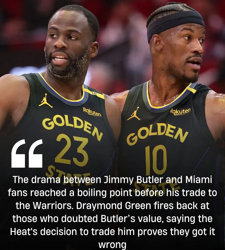 Warriors Star Draymond Green Sounds Off on Teammate After Heat Trade