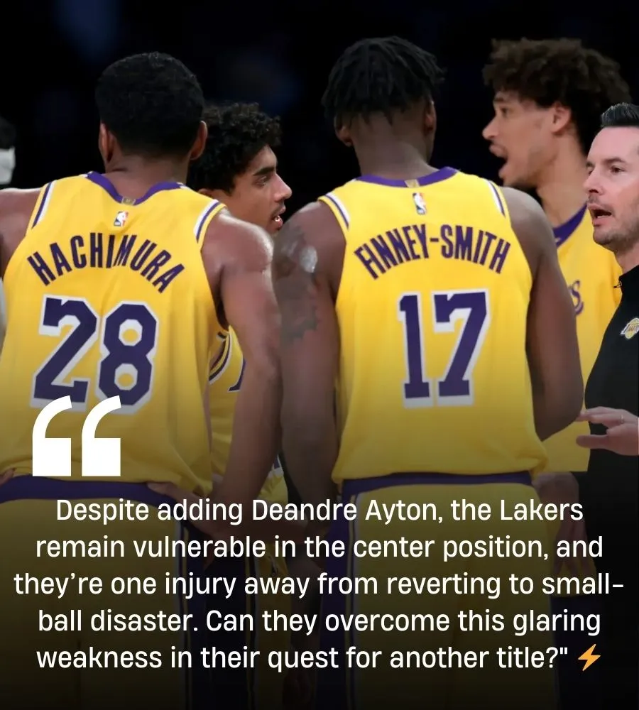 Lakers’ New Starting Lineup Revealed After Stunning Shakeup