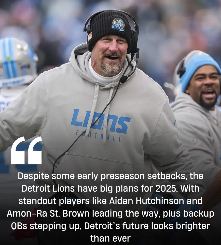 Lions Announce Big News as Detroit Season Nears