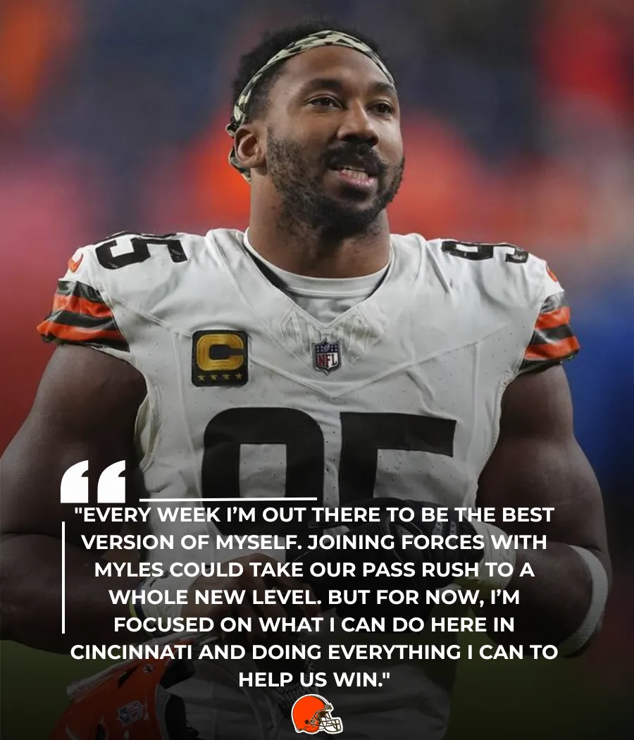 Browns Eyeing Trade for NFL Sack Leader to Form Dynamic Duo with Myles Garrett