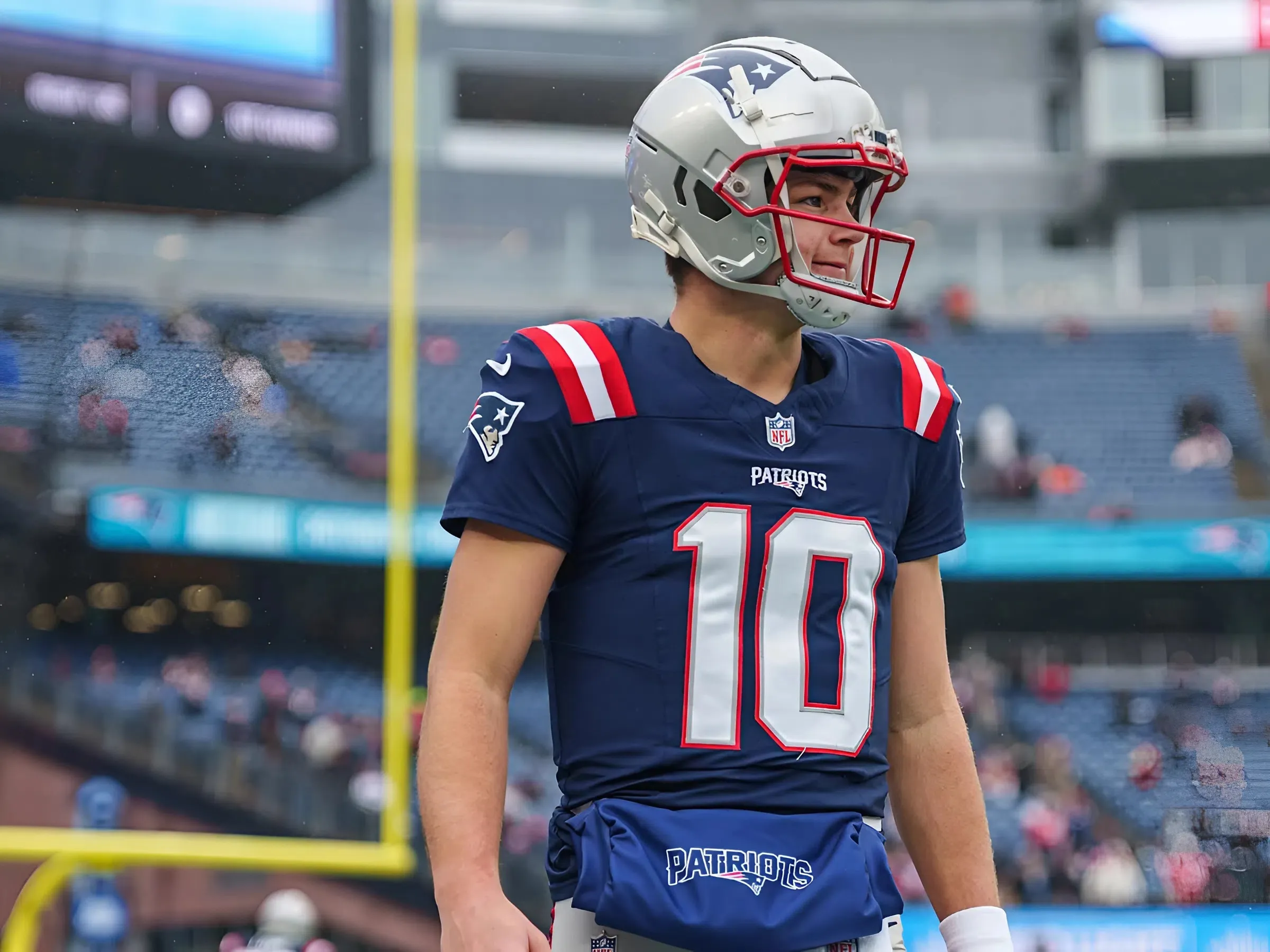 Drake Maye Shares Thoughts on Patriots Surprising Undrafted WR