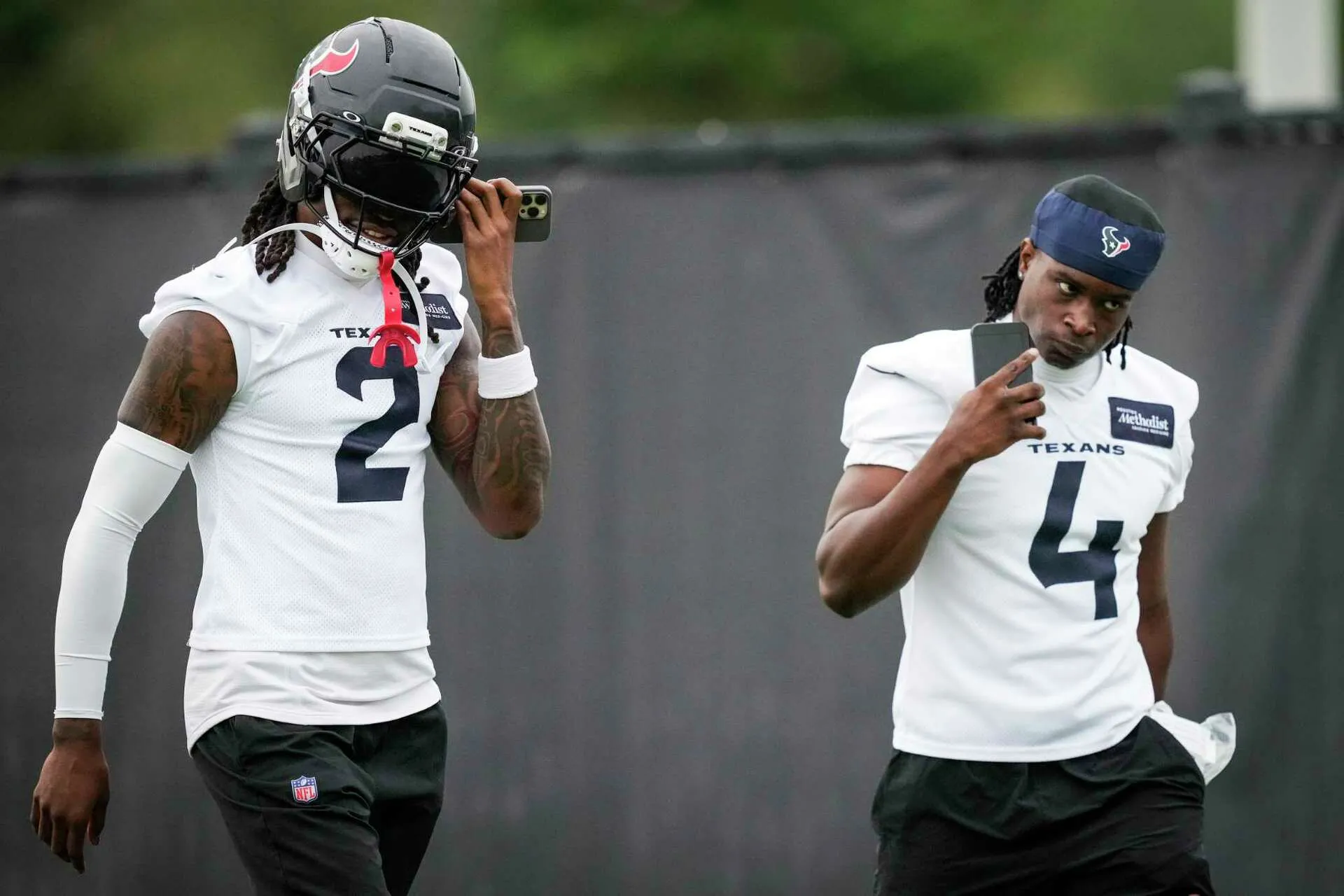 The rookie wideout showed out during the Texans' preseason