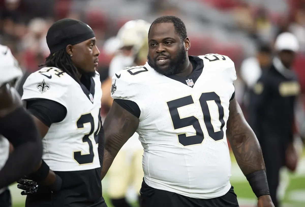 The Saints have agreed to terms with the Jacksonville Jaguars to trade DT Khalen Saunders in exchange for OL Luke Fortner