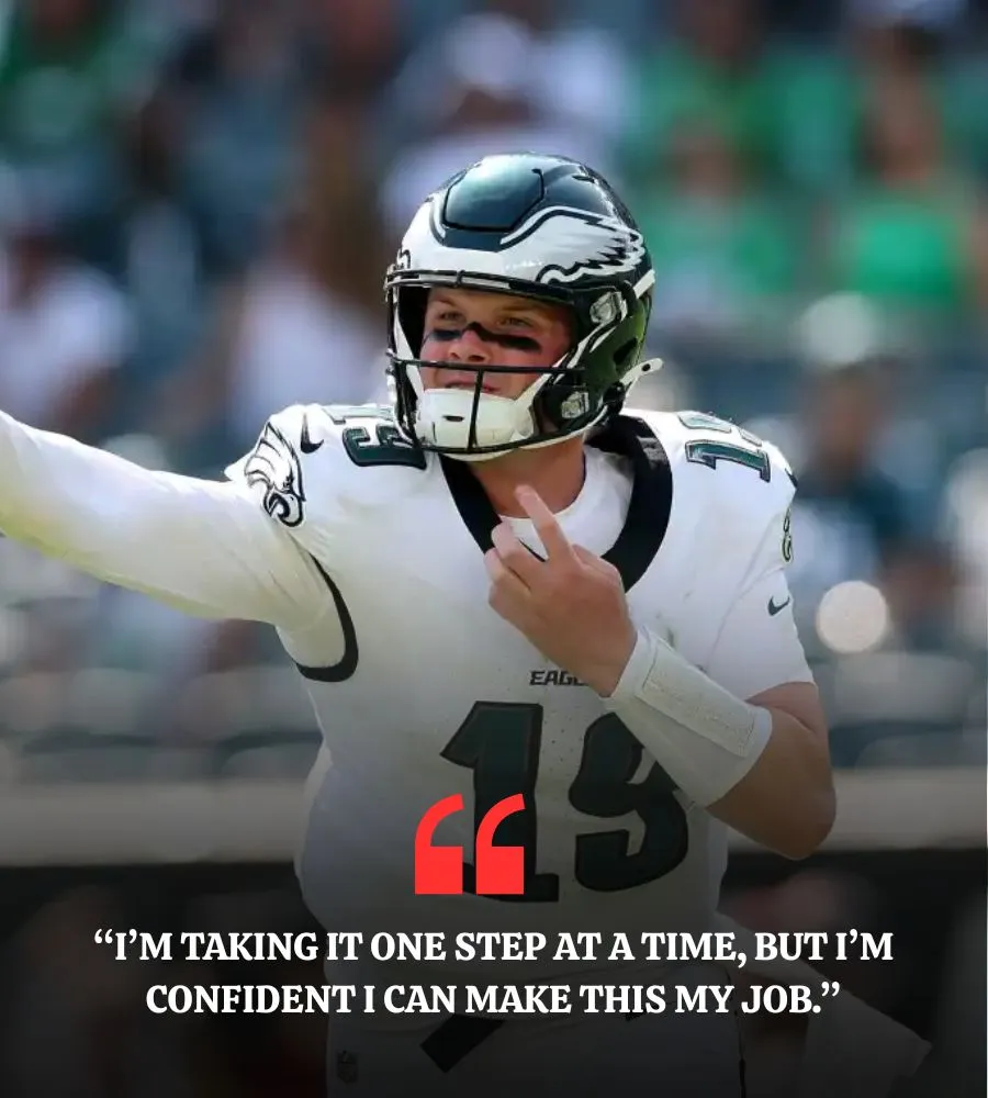 Eagles Rookie QB Finally Gets ‘Inside Track’ In Heated Roster Battle