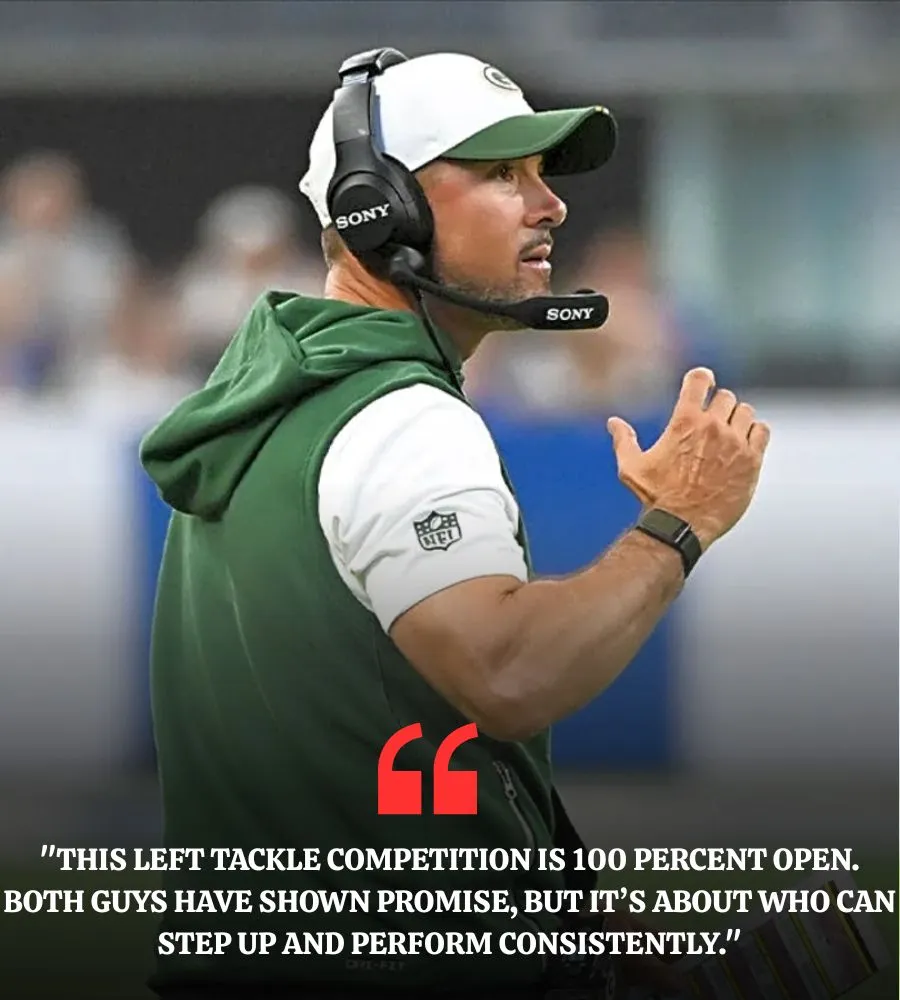 Packers’ Matt LaFleur makes ‘100%’ declaration on LT competition