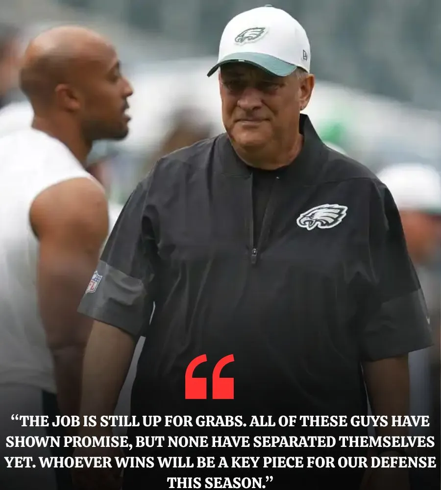 Eagles DC Vic Fangio Sends Bold Message to Cornerbacks Battling for Starting Spot