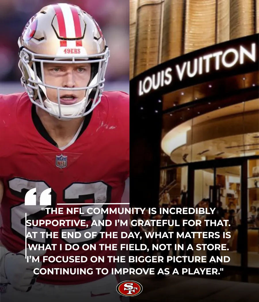 BREAKING: Louis Vuitton Employees Mistake Christian McCaffrey for Ordinary Shopper, NFL Fans Respond in Outrage