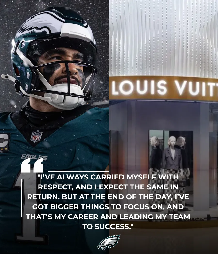 BREAKING: Louis Vuitton Staff Mistakes Jalen Hurts for Ordinary Shopper, NFL Fans Express Outrage