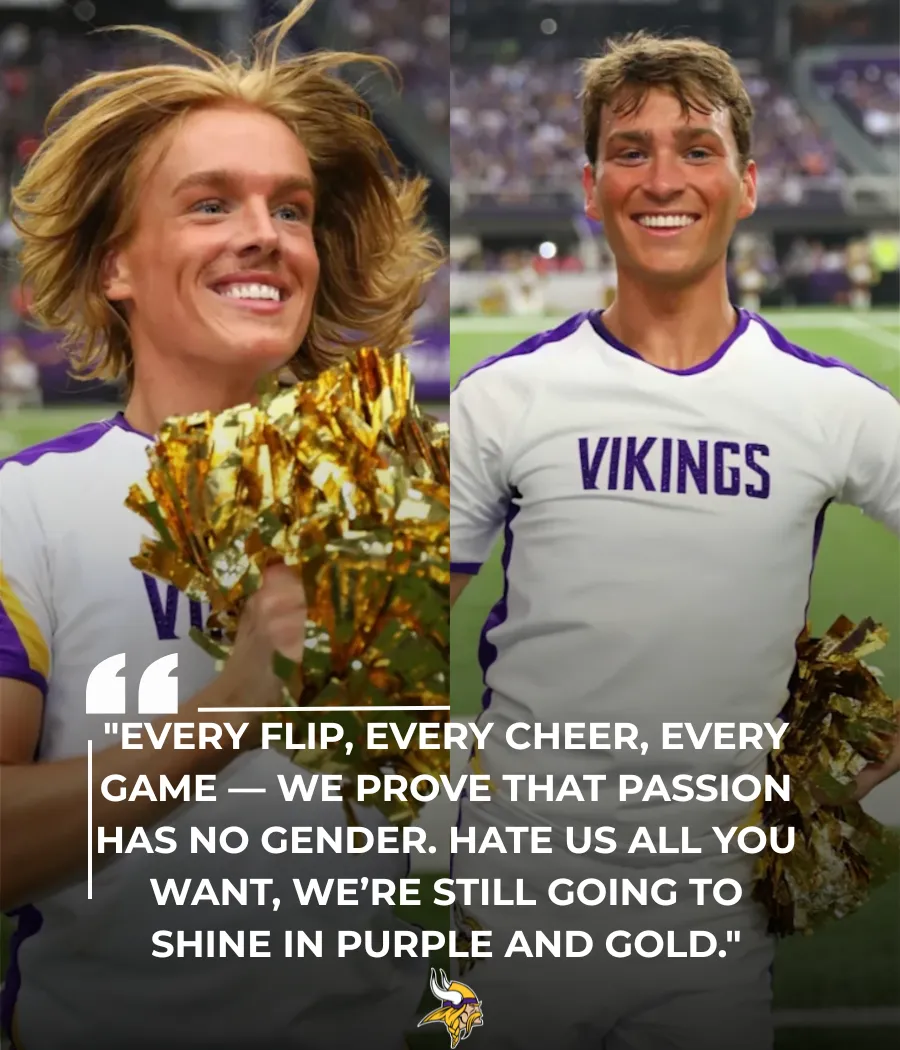 Did Someone Say Our Name?’ Vikings’ Male Cheerleaders Fire Back at Bigotry With Bold Response