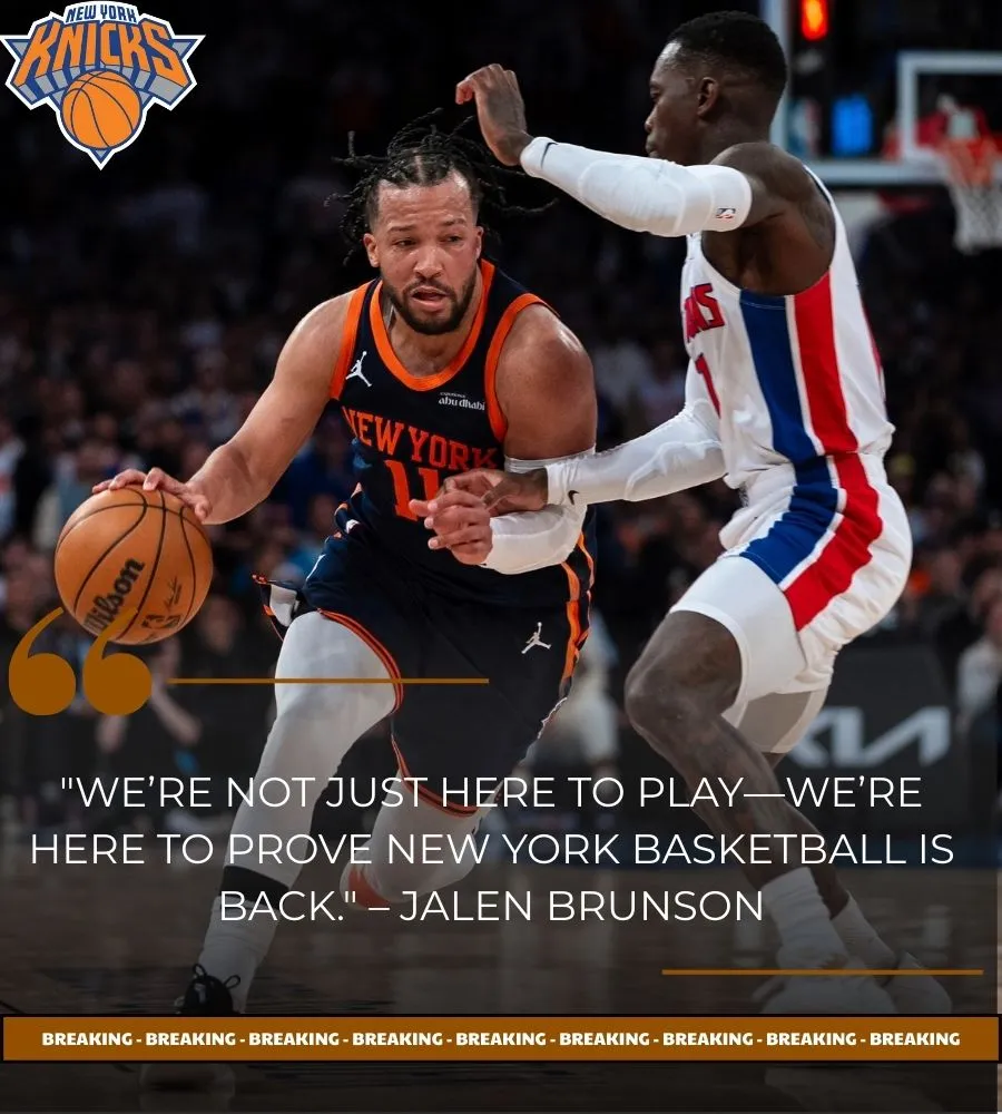 Jalen Brunson Leading the Knicks Into a New Era of Confidence