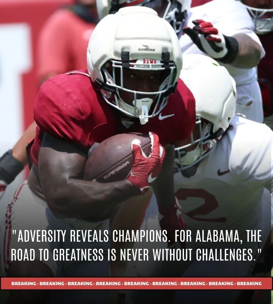 Alabama Crimson Tide Faces Crucial Test After Jam Miller Injury