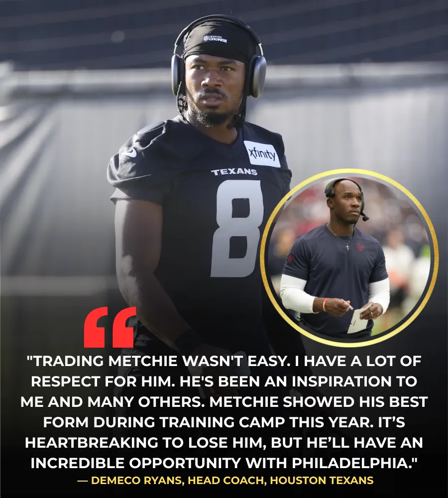 Texans’ Release Message About Eagles' John Metchie III
