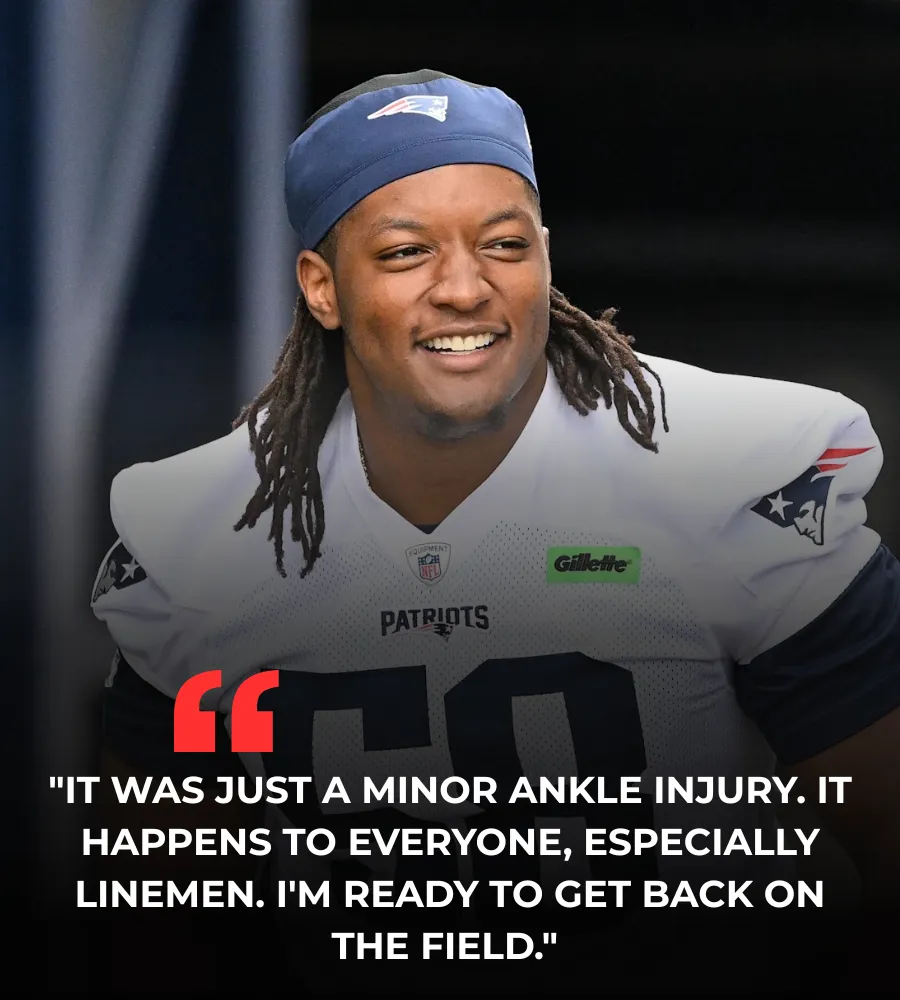 Patriots Rookie OL Reveals Reason for Role Reduction