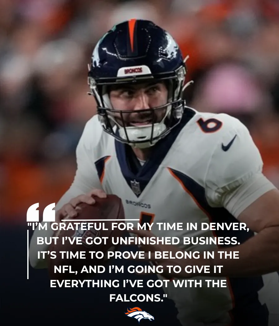 Ex-Broncos QB Ben DiNucci Breaks News of Falcons Signing